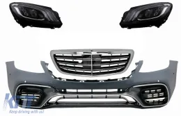 image-63-Stoßstange Kühlergrill Scheinwerfer Voll-LED für MERCEDES S-Klasse W222 13-06.17