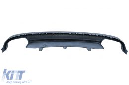 Stoßstange Luftverteiler für Audi A7 4G 10-14 Auspuff S7 Facelift Design-image-6003134
