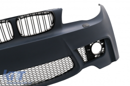 Stoßstange Nieren Gitter für BMW 1er E81 E82 E87 E88 2004-2011 1M Design Kühlergrill-image-6009116
