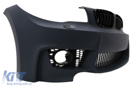 Stoßstange Nieren Gitter für BMW 1er E81 E82 E87 E88 2004-2011 1M Design Kühlergrill-image-6009123