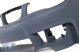 Stoßstange Nieren Gitter für BMW 1er E81 E82 E87 E88 2004-2011 1M Design Kühlergrill-image-6114923