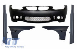 image-34-Stoßstange Ohne PDC für BMW 3 E92 E93 06-09 M3 Look Kotflügel Seitenschweller