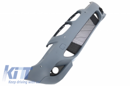 Stoßstange PDC 18mm für BMW 5er E60 E61 LCI 07-10 Nebelscheinwerfer M-Technik Look-image-6041606