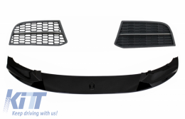 image-15-Stoßstange Spoile Lippe BMW 5er F10 F11 Gitter M-Performance Sport M550 Look