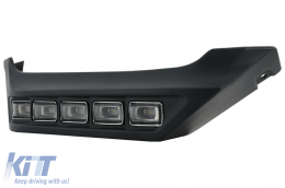 Stoßstange Spoiler LED DRL Erweiterung für Mercedes G-Klasse W463 89+-image-5998520