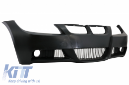 Stoßstange Spoiler Lip Nieren Gitter für BMW 3er E90 E91 04-08 Nebelscheinwerfer-image-6071372