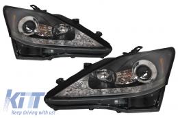 Stoßstange Spoilerlippe für Lexus IS XE20 06-13 IS F Facelift XE30 14+ LED Scheinwerfer-image-6022578