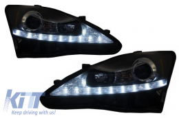Stoßstange Spoilerlippe für Lexus IS XE20 06-13 IS F Facelift XE30 14+ LED Scheinwerfer-image-6022580