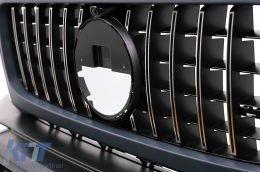 Stoßstangen für Mercedes G-Klasse W463 MOPF 18+ G63 Look Kühlergrill Radkästen-image-6105015