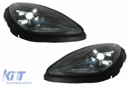 Stoßstangen Scheinwerfer Umrüstsatz für Porsche Macan 95B 14-2023 Upgrade auf GTS-Optik-image-6127854