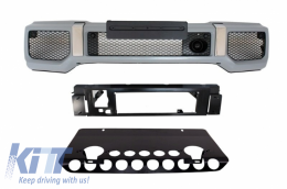 image-70-Stoßstangen Unterfahrschutz für Mercedes W463 G-Klasse 89-17 G65 Look
