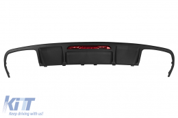 image-30-Stoßstangendiffusor für Mercedes W218 CLS Limousine 11-17 Nur für AMG Sport Line