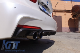 Stoßstangenspoiler Diffusor für BMW 3er F30 F31 11+ M-Perform Look Left Outlet-image-6025578