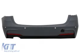 image-25-Stražnji Branik prikladan za BMW F31 serije 3 Touring Non LCI & LCI (2011-2018) M-Technik Dizjan Single Outlet