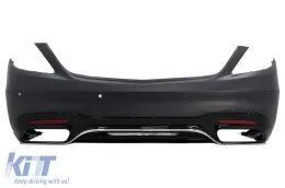image-23-Stražnji Branik prikladan za Mercedes S-Class W222 Facelift (07.2017-08.2020) Sedan