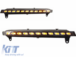 Suitable for AUDI Q7 4L 2006-2009 Facelift Look Lighting Package - DRL Daytime Running & Tail Lights-image-5992097