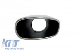 Suitable for BMW X5 E70 Exhaust Muffler Tips (2007-up) LCI Facelift Look-image-6021586