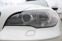 Suitable for BMW X5 E70 LCI Bi-Xenon Angel Eyes Headlights (2010-2013)-image-6066729