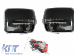 Suitable for MERCEDES W463 G-Class Mirror Covers With Arrow Led Turning Lights (1990-2012)