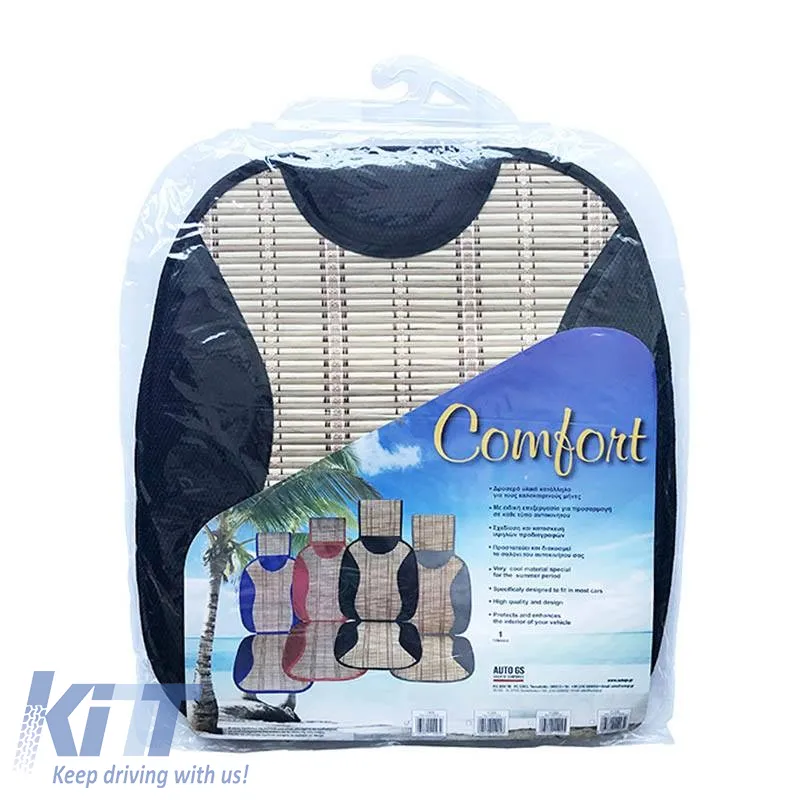 Summer Seat Cover Comfort Black 1 Piece
