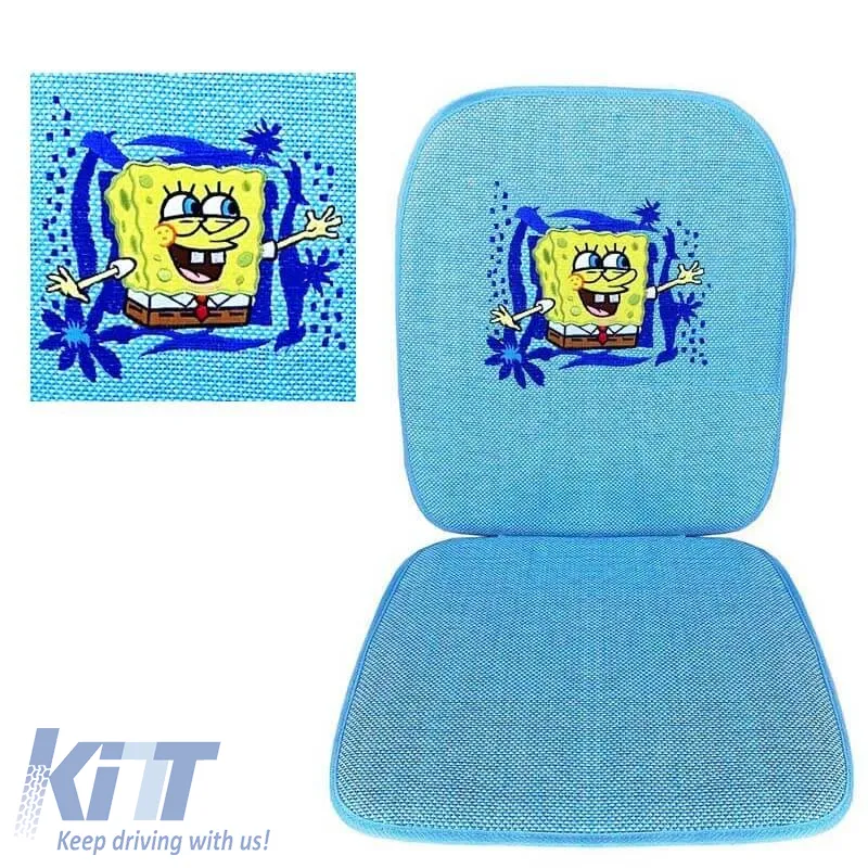 Summer Seat Cover Sponge Bob Happy Light Blue 1 Piece