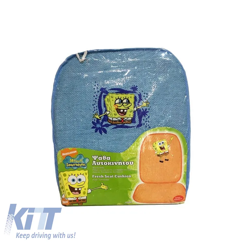 Summer Seat Cover Sponge Bob Happy Light Blue 1 Piece