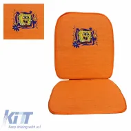 Summer Seat Cover Sponge Bob Happy Orange 1 Piece-image-6302452