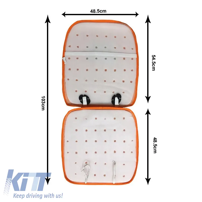 Summer Seat Cover Sponge Bob Happy Orange 1 Piece