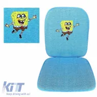 Summer Seat Cover Sponge Bob Jump Light Blue 1 Piece-image-6302425