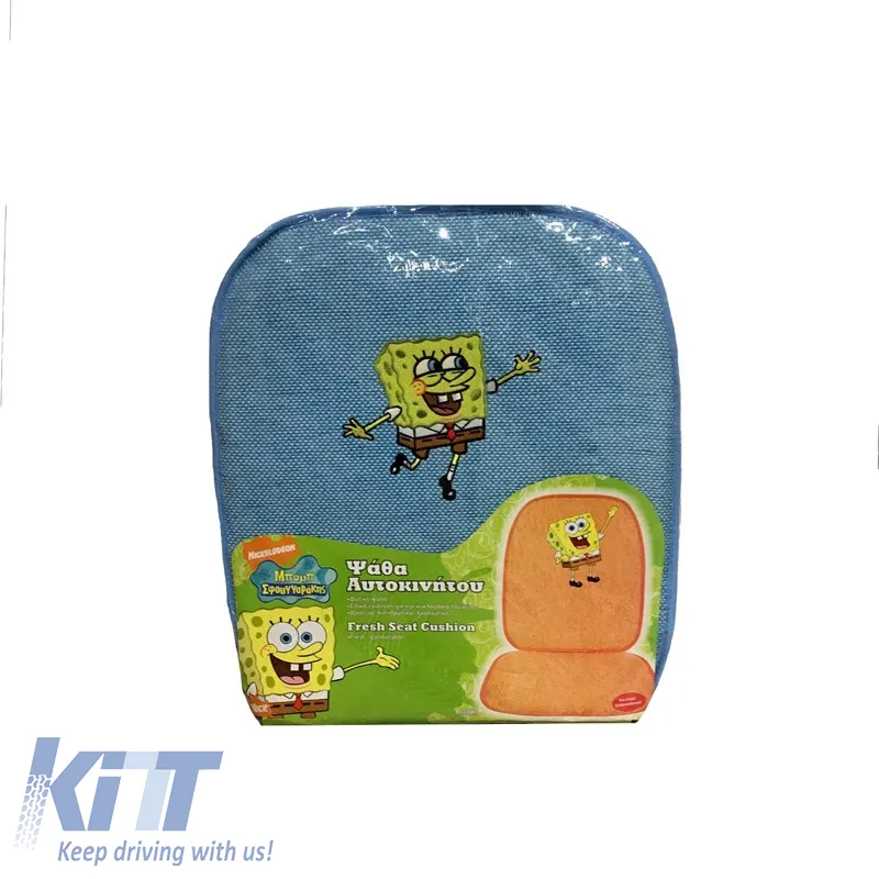 Summer Seat Cover Sponge Bob Jump Light Blue 1 Piece