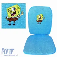 Summer Seat Cover Sponge Bob Like Finger Light Blue 1 Piece-image-6302416