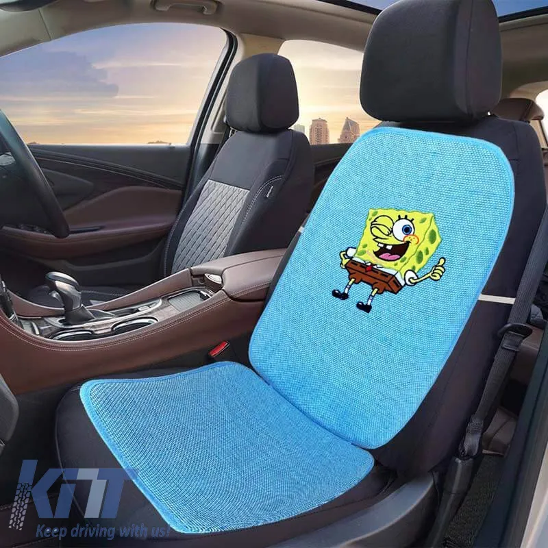 Summer Seat Cover Sponge Bob Like Finger Light Blue 1 Piece