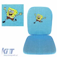 Summer Seat Cover Sponge Bob Runs Suitable for A Hug Light Blue 1 Piece-image-6302443