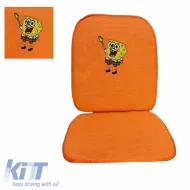 Summer Seat Cover suitable for Sponge Bob Square Pants Orange 1 Piece-image-6302462