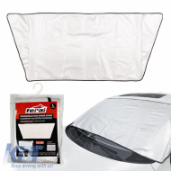 Sun Shade Cover Large 214x96cm Silver PVC Leather Feral 1 Piece