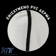 Sun Shade Cover XLarge 280x110cm Silver PVC Leather Feral 1 Piece-image-6321161