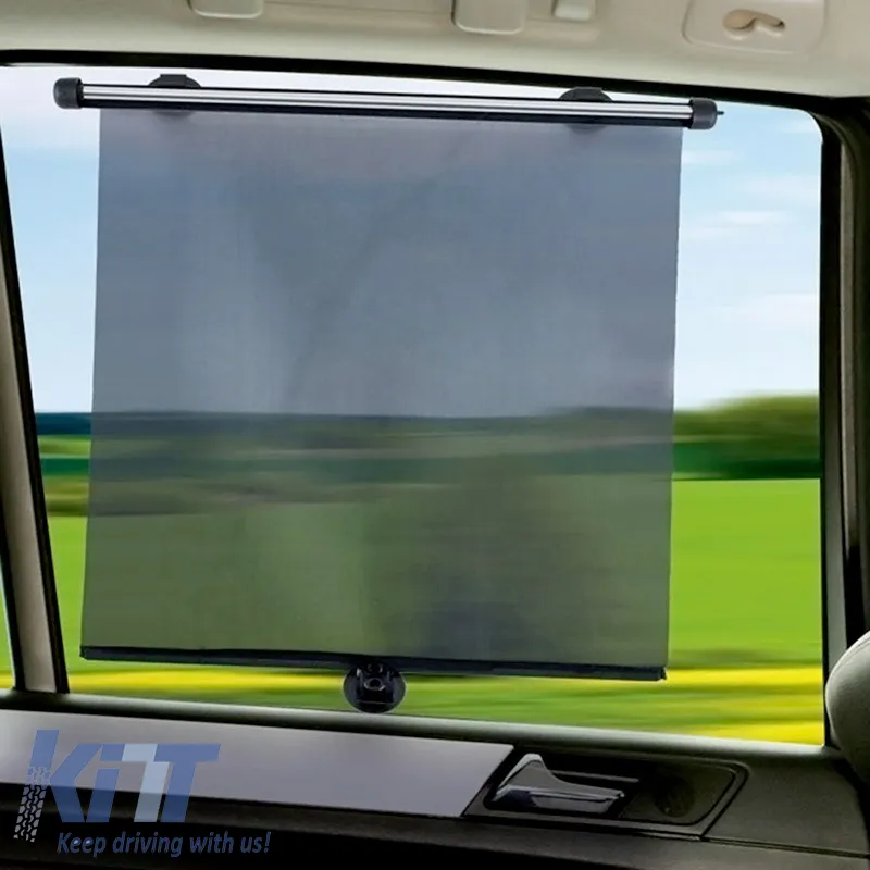 Sun Shade Interior Car Side Windows Roller 40 x 45cm 2 Pieces 13394
