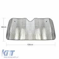 Sun Shade Interior Front Window Car   130 Χ 60 cm-image-6293870