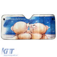 Sun Shade Interior Front Window Car Forever Friends 60 x 130 cm 4610