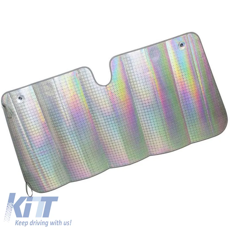 Sun Shade Interior Front Windshield Laser UV Reflecting Foldable Large Feral 145 x 70 cm