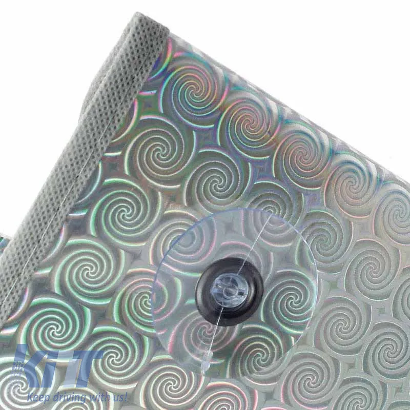 Sun Shade Interior Front Windshield Laser UV Reflecting Foldable Large Feral 145 x 70 cm