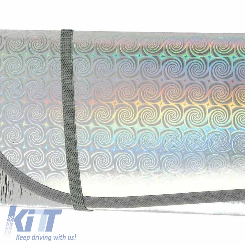 Sun Shade Interior Front Windshield Laser UV Reflecting Foldable Large Feral 145 x 70 cm