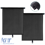 Sun Shade Interior Side And Rear Windows Car Roller Screwed 45x55cm Small