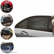 Sun Shade Interior Side Windows Car Flexible Feral 94 x 51 cm 2 Pieces