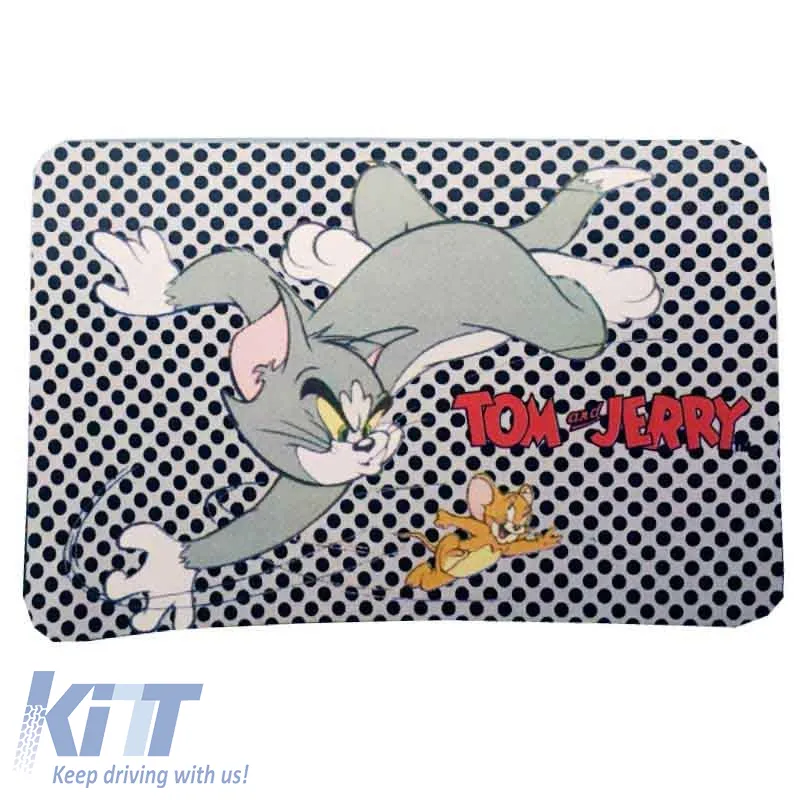 Sun Shade Interior Side Windows Car Static Cling suitable for Warner Bros Looney Tunes Tom & Jerry 32.50cm x 42.50cm 9616