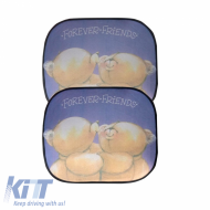 Sun Shade Interior Side Windows suitable for Car Forever Friends 4615, 4616, 4617, 4618 2 Pcs.