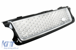 Sunarmológhsh Kentrikí grília kai Plaϊnés exaerismoí katállhlh gia Land Range Rover Vogue L322 III (2010-2012) Autobiografía Look Mavro Edition-image-6006864