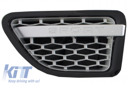 Sunarmológhsh Kentrikí grília kai Plaϊnés exaerismoí katállhlh gia Land Range Rover Athlhtikó L320 (2005-2008) Autobiografía Look Mavro Ashmí Edition-image-6020571