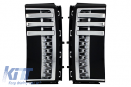 Sunarmológhsh Kentrikí grília kai Plaϊnés exaerismoí katállhlh gia Land Range Rover Vogue III L322 (2002-2005) Piáno Mavro & Ashmí Autobiografía Supercharged Edition-image-6026552