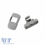 Sunvisor Clip suitable for VW Golf 3, 4, Lupo, Caddy 9K, Polo 6N 1 Piece Grey-image-6316233